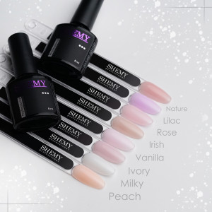 Топ для ногтей Shemy color Vanilla, 8 мл.. Photo 2